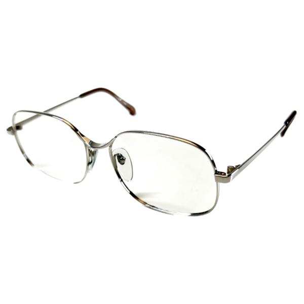 ヴィンテージ メタルフレーム Cougar クーガー N-114 52mm シルバー