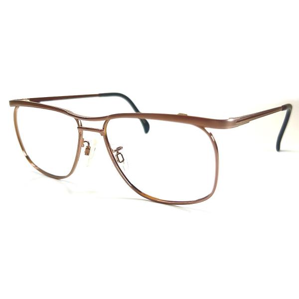 ヴィンテージ メタル カールトン型 メガネフレーム Maruman TITANOS