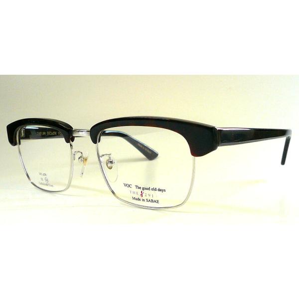 トイガンフレーム シルバー/ブラウン uemuramegane_voc476-3