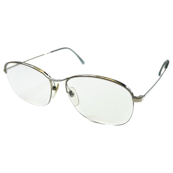 ヴィンテージ 婦人メタル SILVER OPTICAL WHISPER-200SV 52mm メガネ