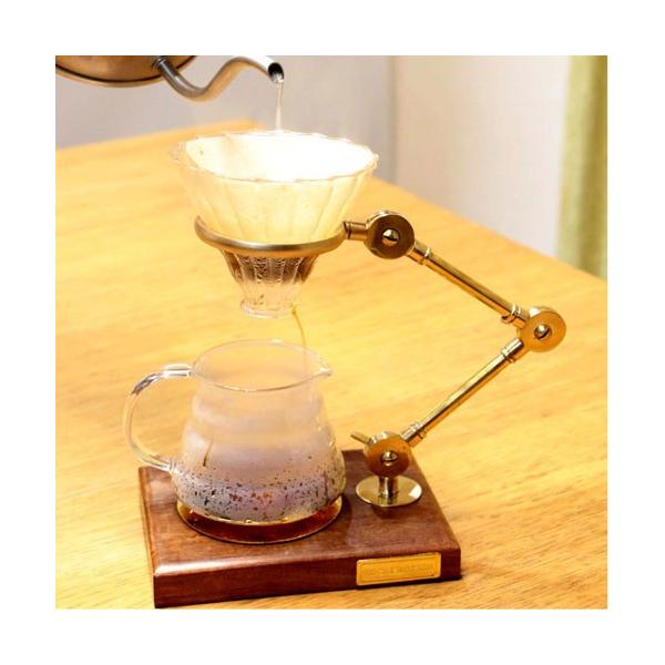 Rocks Motion 真鍮製コーヒードリップスタンド 楽天市場】【売れてます！】優雅で贅沢な時間「耐熱ドリッパー