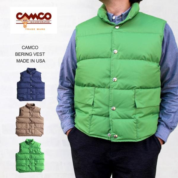 CAMCO（カムコ） CAMCO BERING VEST ベーリングベスト ダウンベスト