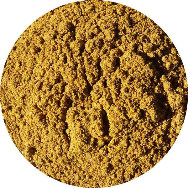 スリランカ産の焙煎をしていないカレーパウダーになります。原材料：コリアンダー・クミン・フェンネル・マスタード・カルダモン・シナモン・クローブ・ターメリック・カレーリーフ・ランペ・唐辛子形態：袋入り賞味期限：300日保存方法：直射日光・高温多...