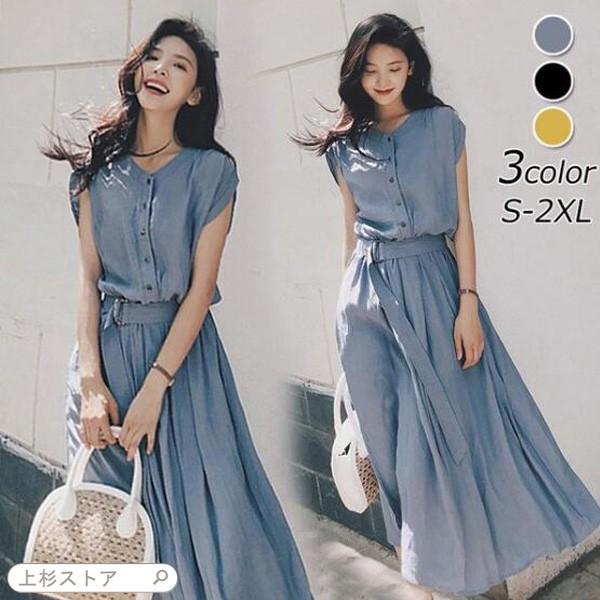Tシャツワンピース レディース 40代 キレイめ マキシ丈ワンピース 春夏 半袖ワンピース シフォン 結婚式ドレス オシャレ 上品 着痩せ 3色 Ops18 上杉ストア 通販 Yahoo ショッピング
