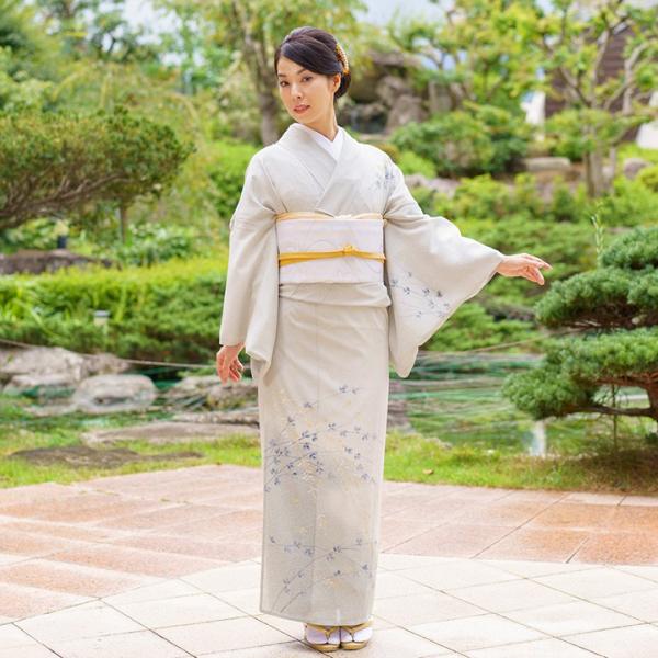 zzz072 アンティーク 夏用 絽 訪問着 帯 セット 可愛い(*≧з≦) ueyama_roho-076