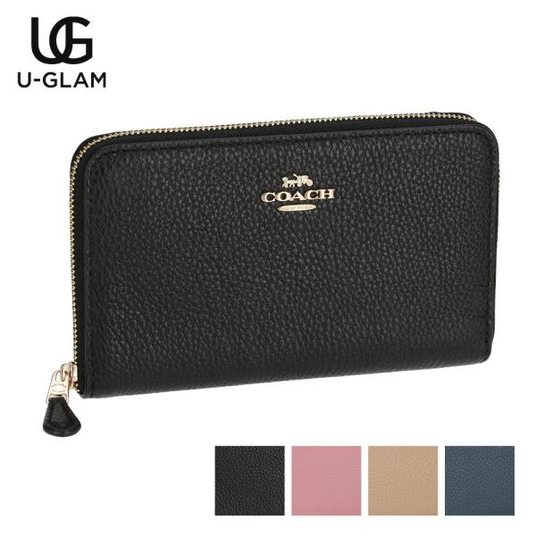COACH コーチ 小物 二つ折り財布 C4124 レディース MEDIUM ID ZIP