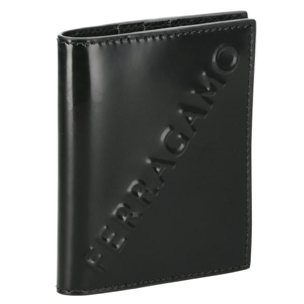 【新品未使用】フェラガモケース Ferragamo フェラガモ 小物 カードケース EMBOSSED FERRAGAMO 661206