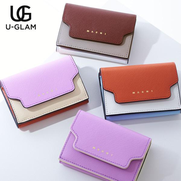 MARNI マルニ 財布 三つ折り財布 TRIFOLD WALLET PFMOW02U07-LV520