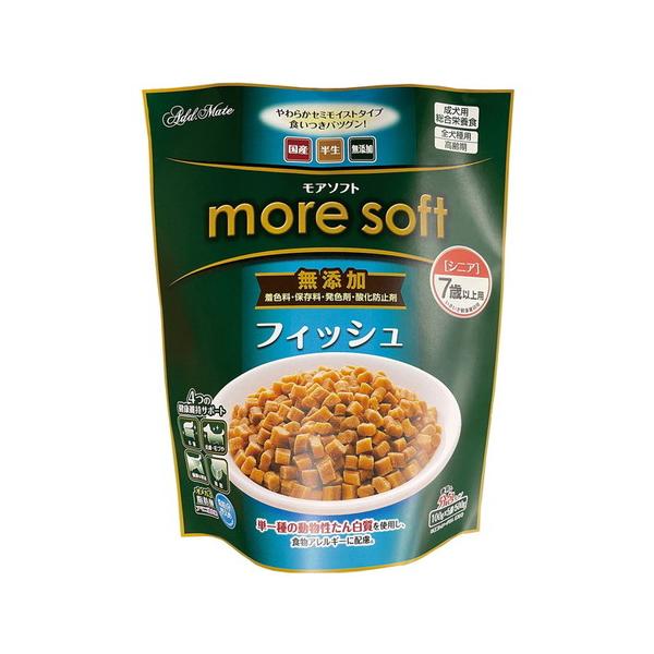 他サイト： モアソフト moresoft フィッシュ シニア 500g 4903588141461の商品画像