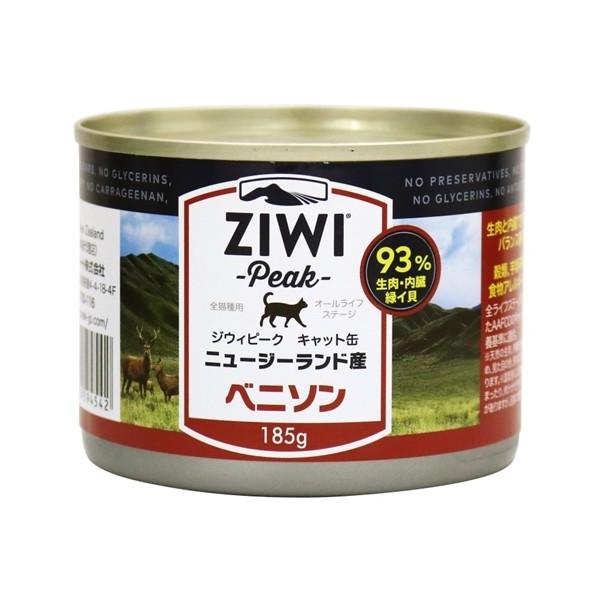 ZiwiPeak キャット缶 ベニソン 185g×12缶 9421016594542 : UG