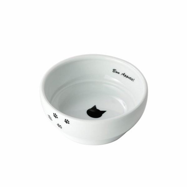 他サイト： 猫壱 ハッピーダイニング フードボウル 猫柄 4580471861967の商品画像