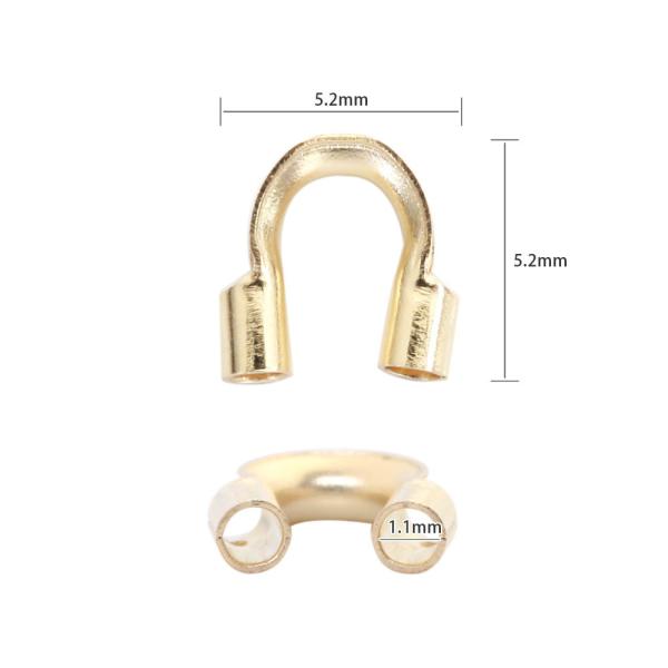 USA製】14KGFパーツ ゴールドフィルド U字金具 5.2mm 1個 : UGS - 通販 