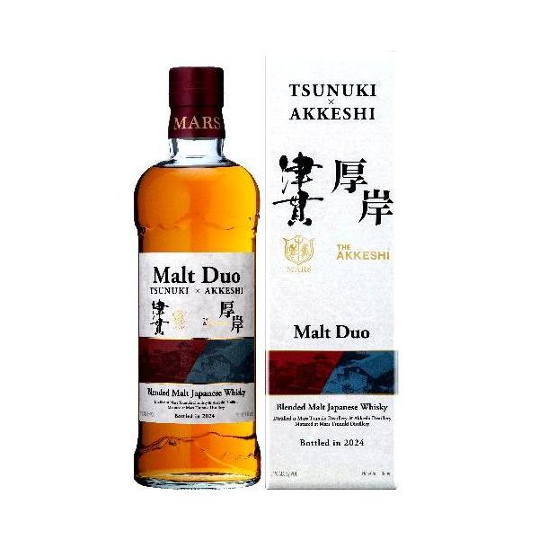 厚岸 Malt Duo TSUNUKI AKKESHI 津貫・ 700ml 51度 : うぐいす屋酒店