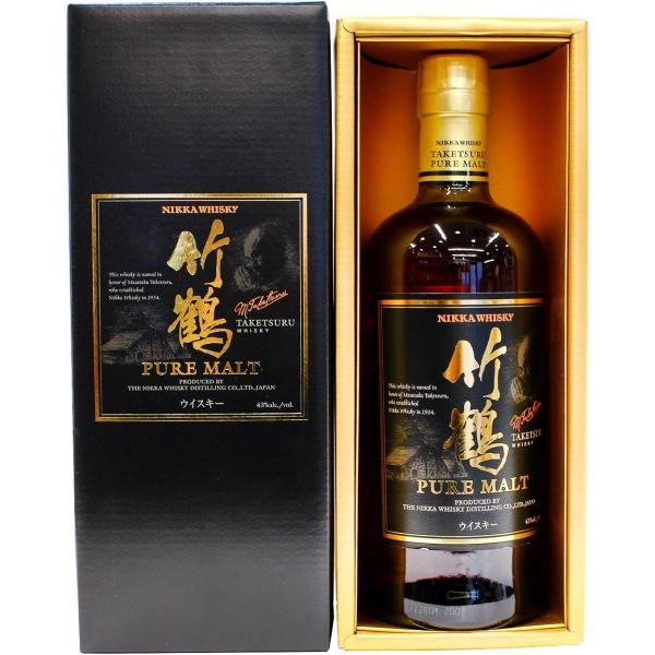 竹鶴 ピュアモルト ギフトボックス 43度 700ml (TK-G) : うぐいす屋
