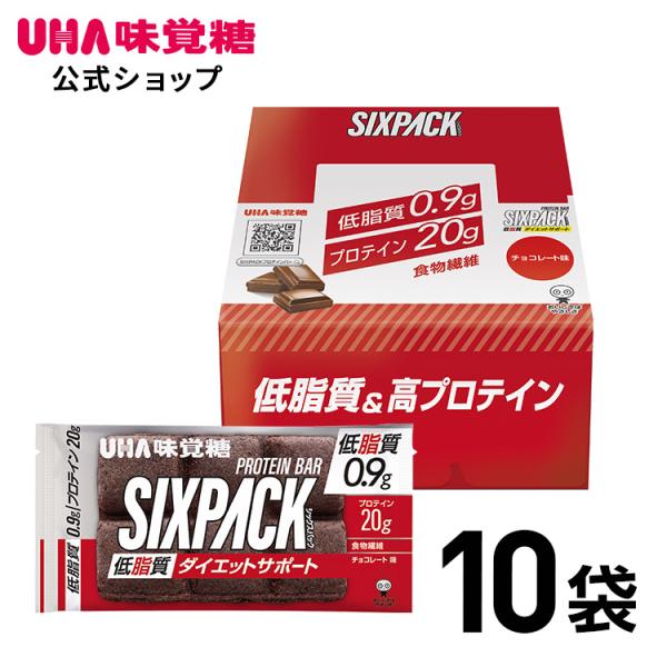 SIXPACK 【公式】UHA味覚糖 シックスパック プロテインバー