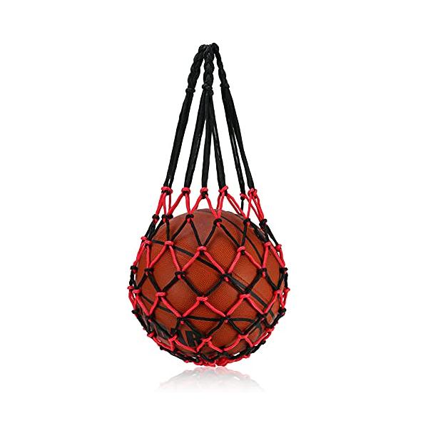 Formemory ボールネット ボールバッグ ボール ケース 簡易ボールバッグケース網袋 持ち運び 網 バスケットボール/サッカー/バレーボール 大