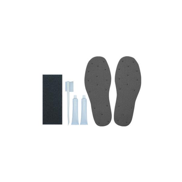 プロックスウェダー専用のフェルトスパイクソール補修キット専用ボンドとブラシ、サンドペーパーがセットされすり減ったフェルトスパイクを交換できます。サイズはプロックスウェダーの対応足サイズに準じています。PX320、322、323、330、33...