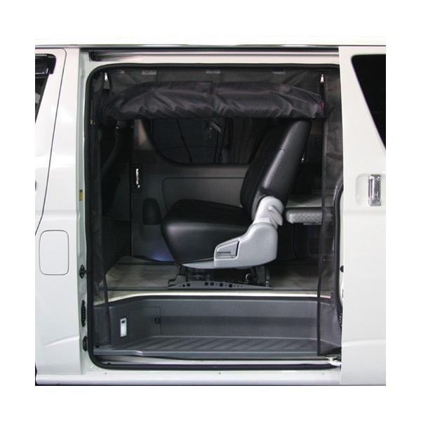 ハイエース ユーアイビークル Uivehicle 虫除け 防虫ネット 1台分 内装用品 0系 スーパーロングボディ用 2面セット Sロングバンdx Gキャビン コミューターgl Dx ユーアイビークル 店