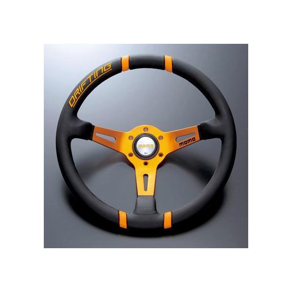 MOMO ステアリング DRIFTING ドリフティング 35φ オレンジ