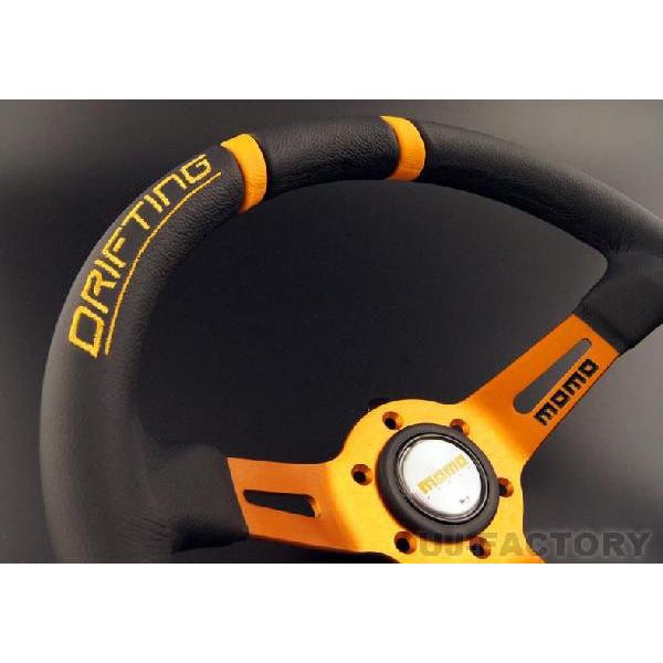 正規品 MOMO ステアリング DRIFTING(ドリフティング) オレンジ 正規品 MOMO ステアリング DRIFTING(ドリフティング) オレンジ