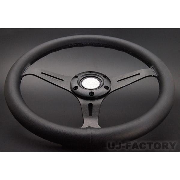 D1 SPEC ステアリング FLAT-C(フラットC) ブラックレザー D1 SPEC ステアリング FLAT-C(フラットC) ブラックレザー