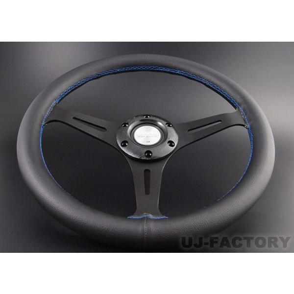 D1 SPEC ステアリング FLAT-C(フラットC) ブラックレザー D1 SPEC ステアリング FLAT-C(フラットC) ブラックレザー