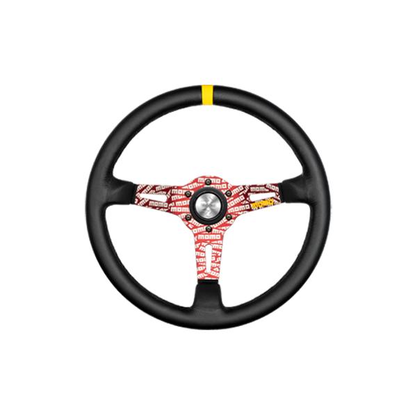 MOMO/正規品】☆ウルトラ ジャパン ブラック レザー/レッドスポーク