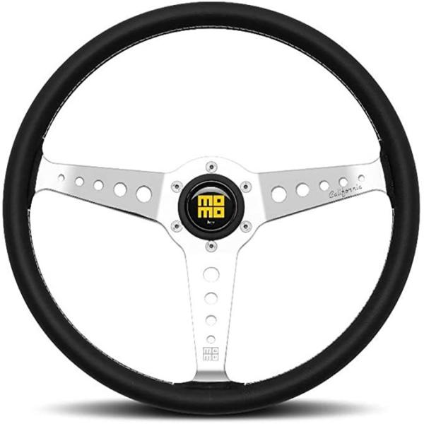 訳あり新品！MOMO カリフォルニアウッド36φ日本正規品！ヘリテージライン 正規品 MOMO ステアリング ヘリテージライン カリフォルニアレザー 36φ
