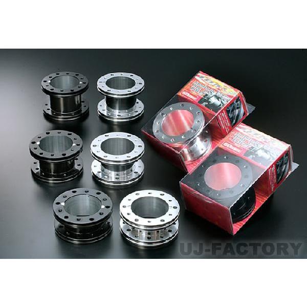 JDM】アルミ製 ロングボススペーサー 50mm ブラック or ポリッシュ