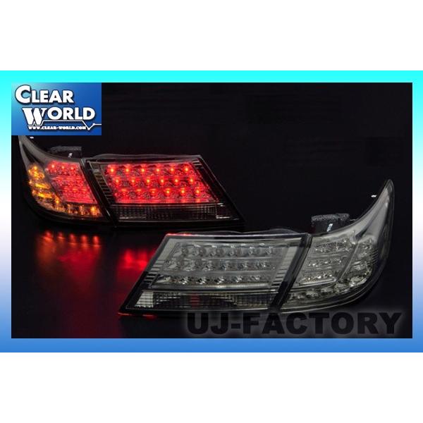 クリアワールド】デュアル LED テールランプ / スモークレンズ クリアワールド】デュアル LED テールランプ / スモークレンズ