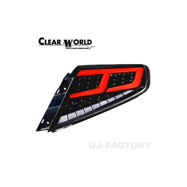 クリアワールド 流れるウインカー フルLED テールランプ SUBARU WRX S4
