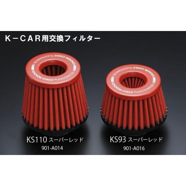 �yTOPFUEL/��1000�z �p���[�`�����o�[ �����t�B���^�[ ���b�h  �^�C�v2�EK-CAR �y�����ԗp KS93 �y901-A016�z