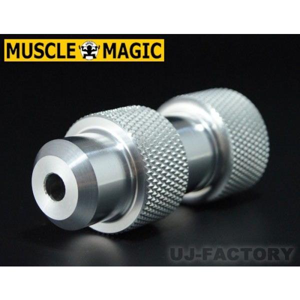 マッスルマジック製 ハイエース H200系 アルミ削りだし H型シフトノブ