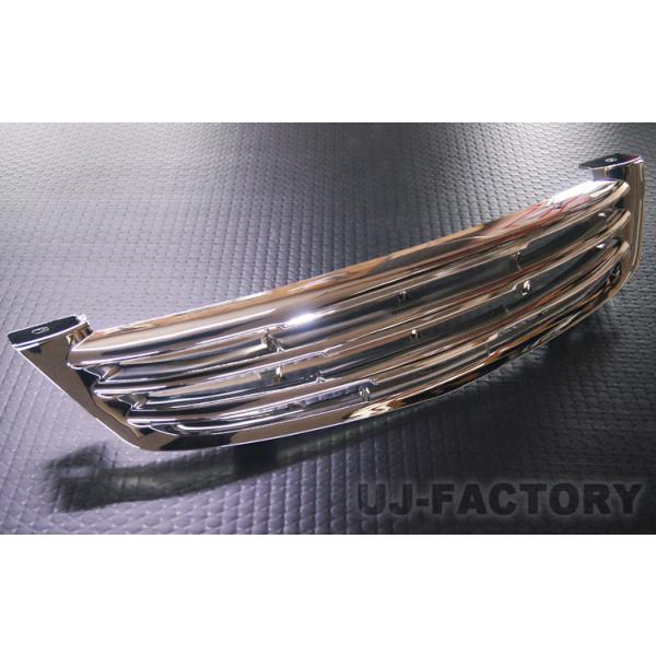 LUXX フロントグリル / マークレス・クロームメッキ HONDA オデッセイ