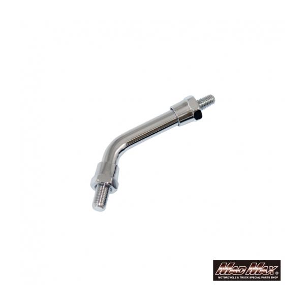 MAD MAX バイク用 カワサキ Z2タイプ 補修 交換用 ベリーショートステー メッキ 10mm 1本 (MM04-K012-01)  マッドマックス