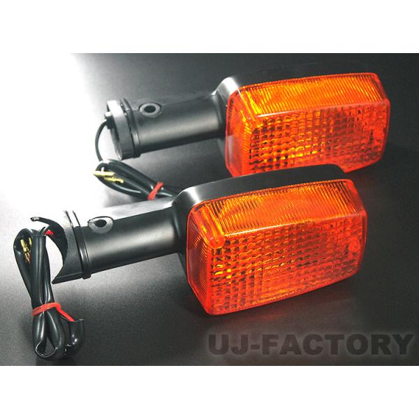 CB750F/900F ウインカー 1台分 4個セット オレンジ 純正 タイプ 互換品】 バイク バイク用 ウインカー 4個セット 1台分 汎用(ブラック