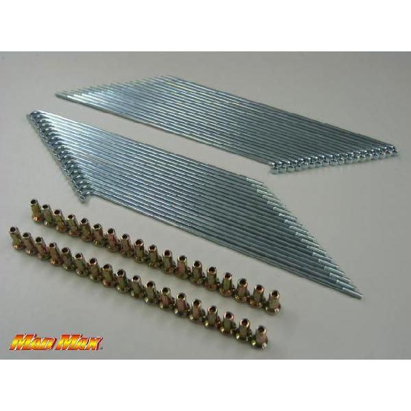 MAD MAX メイトV50 スポーク＆ニップルSET リアホイール用 (16