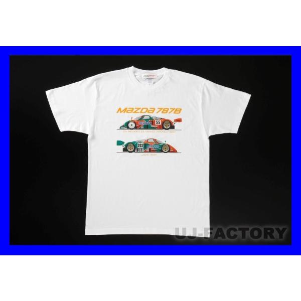 MZ Racing】マツダ787B イラストTシャツ2 ◇ 綿100%《Lサイズ》 ル
