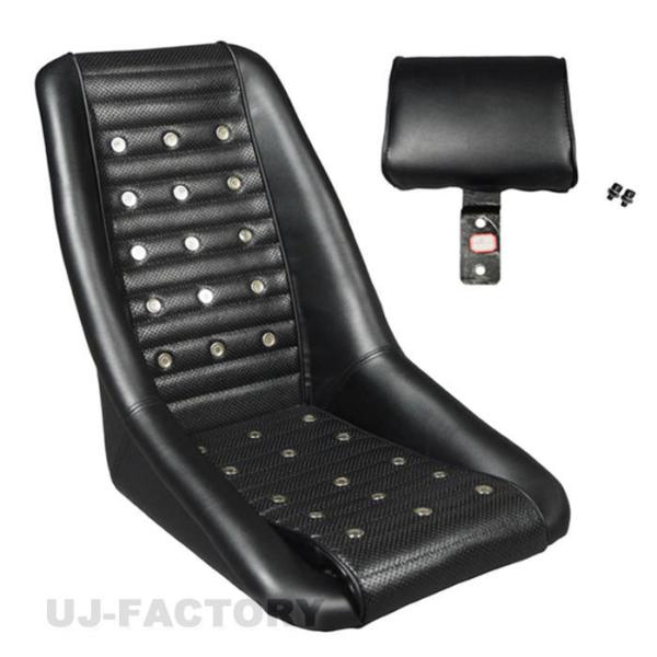 ツーリング用シート ヘッドレスト付き 黒 ツーリング用シート ヘッドレスト付き 黒 ツーリング用シート