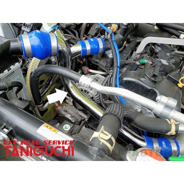 要納期確認 ORS タニグチ ステンレス インテークパイプ ジムニー JB64用 OFF ROAD SERVICE TANIGUCHI