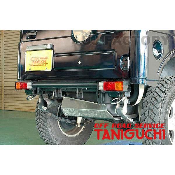 ORS タニグチ NEWリアスキッドバンパー スチール黒 センター丸パイプ SJ30 JA71 JA11 JA12 JA22 OFF ROAD SERVICE TANIGUCHI
