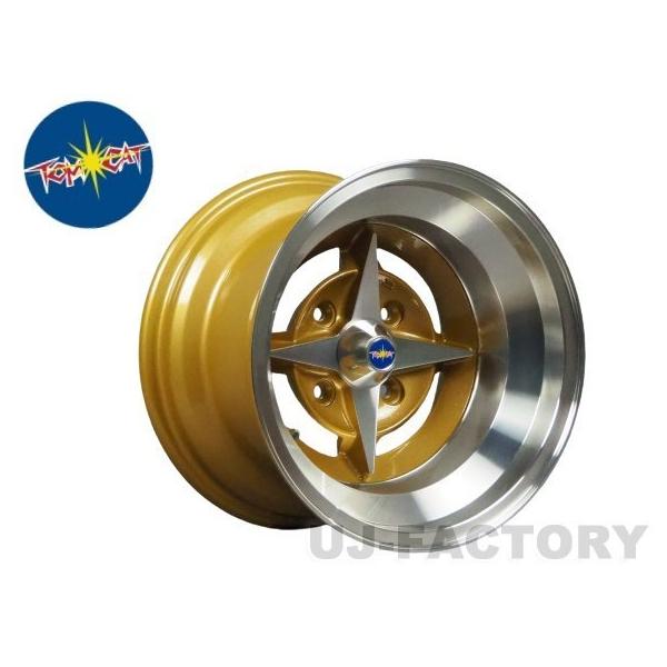 トムキャット【復刻版】14インチ　4本タイヤ付き トムキャット ホイール 限定 復刻版 14インチ / 10.0J -39 P.C.D