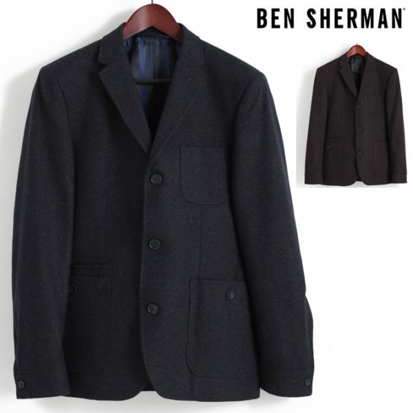 �x���V���[�}�� Ben Sherman �u���U�[�W���P�b�g �e�[���[�h�W���P�b�g �E�[�� 2�F �l�C�r�[ ���C�� �����Y