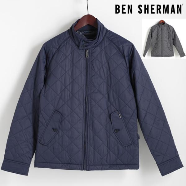 �x���V���[�}�� Ben Sherman �W���P�b�g �L���e�B���O  2�F �C���f�B�S�}�[�� �O���t�@�C�g�O���[