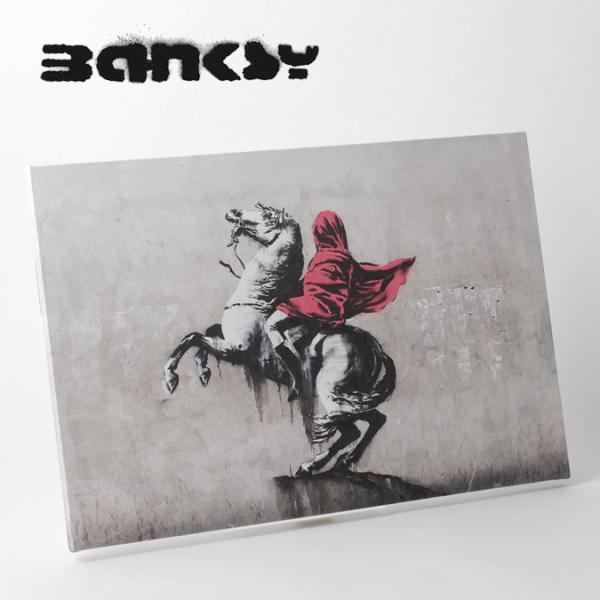 BANKSY CANVAS ART �o���N�V�[ �L�����o�X�A�[�g 60cm × 40cm Napoleon