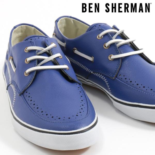 �x���V���[�}�� Ben Sherman �f�b�L�V���[�Y �V���[�Y �X�j�[�J�[ �{�v���U�[ �u���[ �����Y �v���[���g �M�t�g ���b�Y�t�@�b�V����