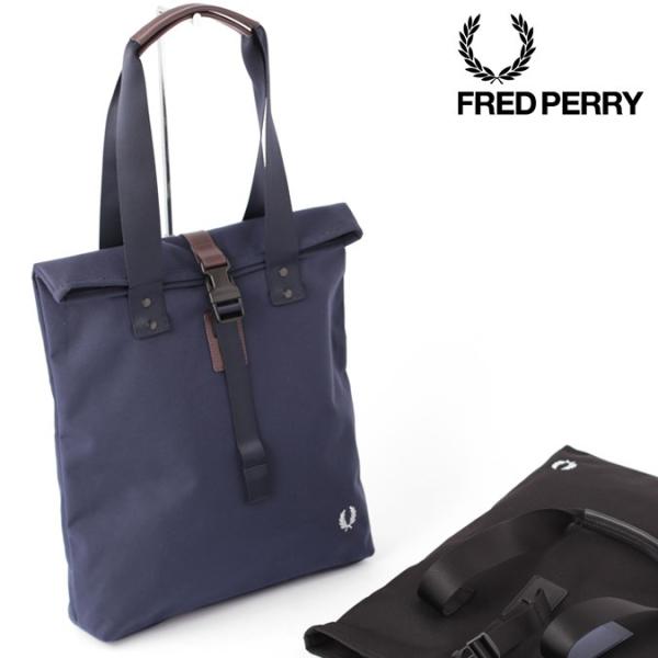 FRED PERRY フレッドペリー メンズ トートバッグ 41×34×11cm