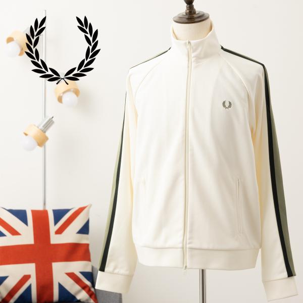 FRED PERRY フレッドペリー トラックジャケット ページュ FRED PERRY Fred Perry フレッドペリー トラックジャケット