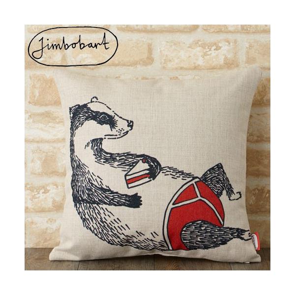 �W���{�o�[�g �N�b�V�����J�o�[ 45×45cm �p���f�U�C�i�[ �p���c�C�^�`�A�i�O�} Jimbobart