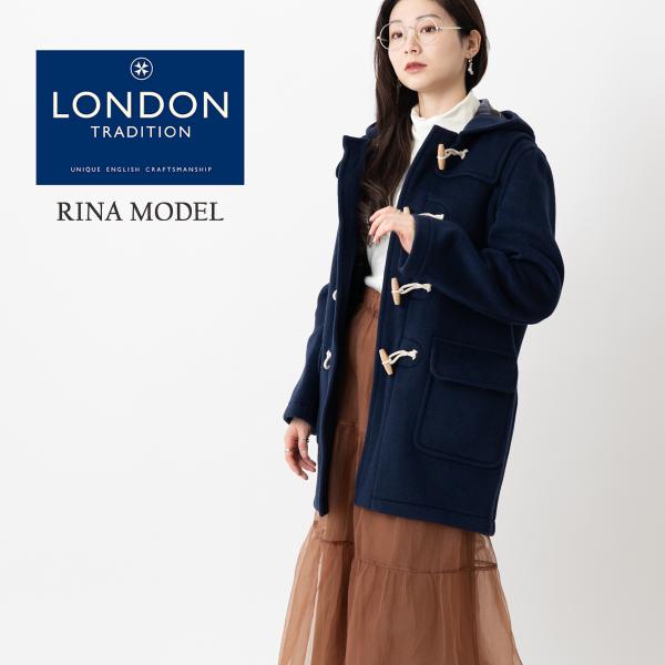 LONDON TRADITION レディース オーバーサイズ ショートダッフルコート